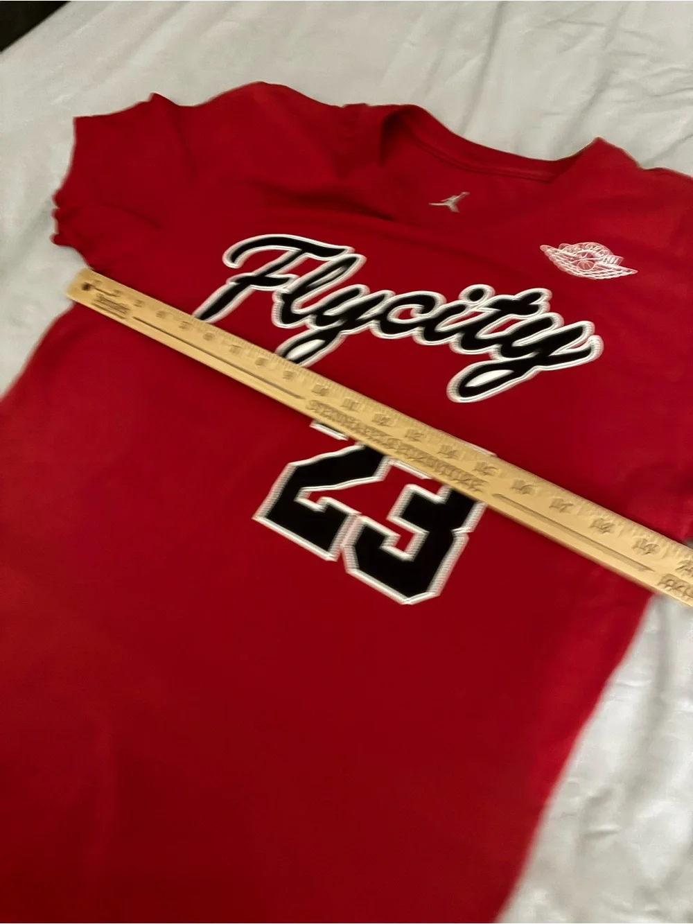 Michael Jordan #23 Flycity Air Jordan Vintage Jersey T-Shirt Size Medium